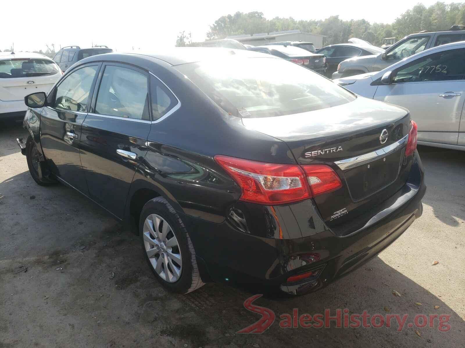 3N1AB7AP1HY393465 2017 NISSAN SENTRA