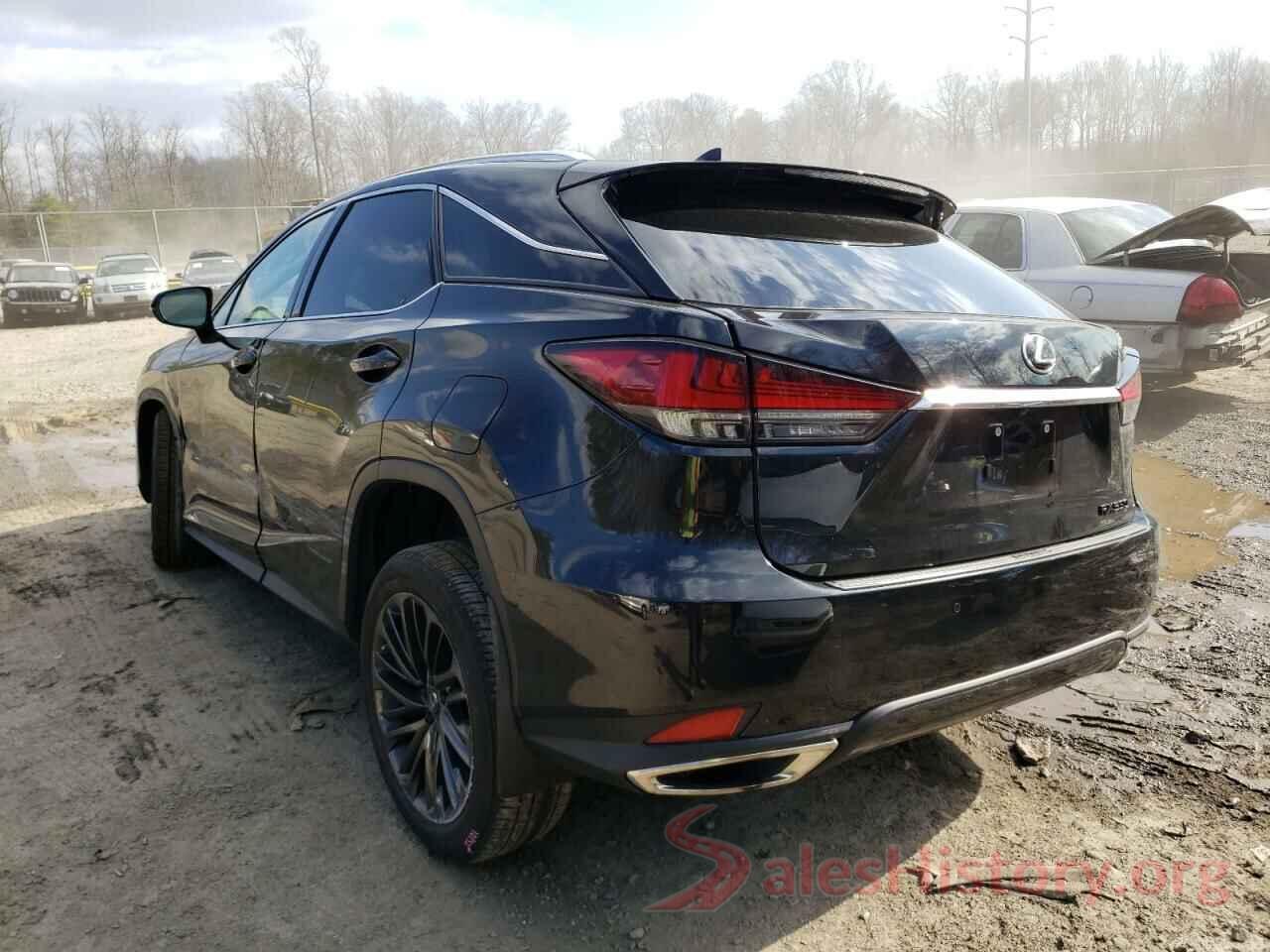 2T2HZMDA3NC309957 2022 LEXUS RX350