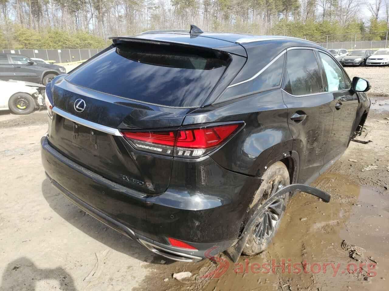 2T2HZMDA3NC309957 2022 LEXUS RX350