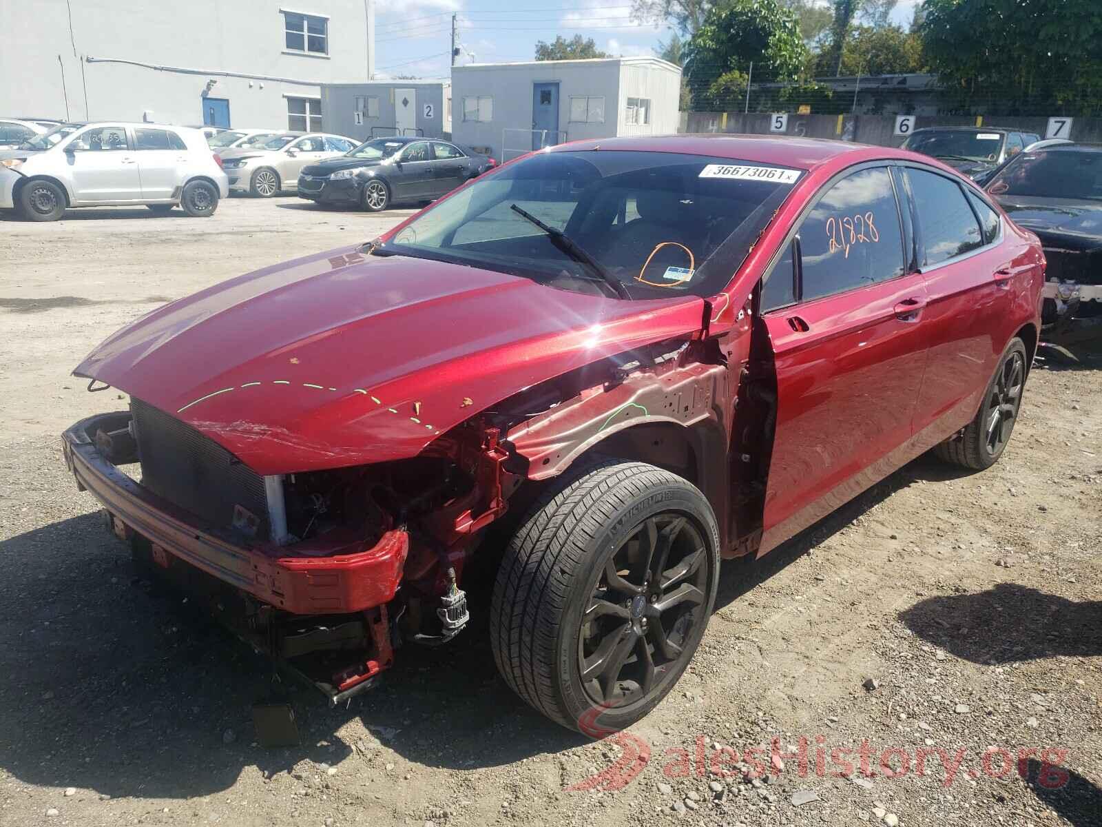 3FA6P0HD4KR275425 2019 FORD FUSION