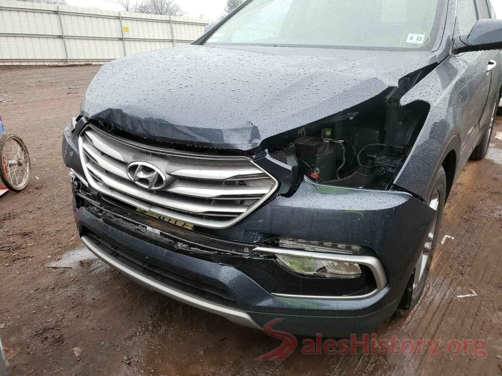 5NMZUDLB3HH042593 2017 HYUNDAI SANTA FE