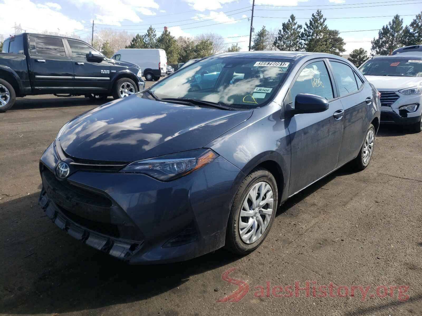 5YFBURHE3KP887443 2019 TOYOTA COROLLA