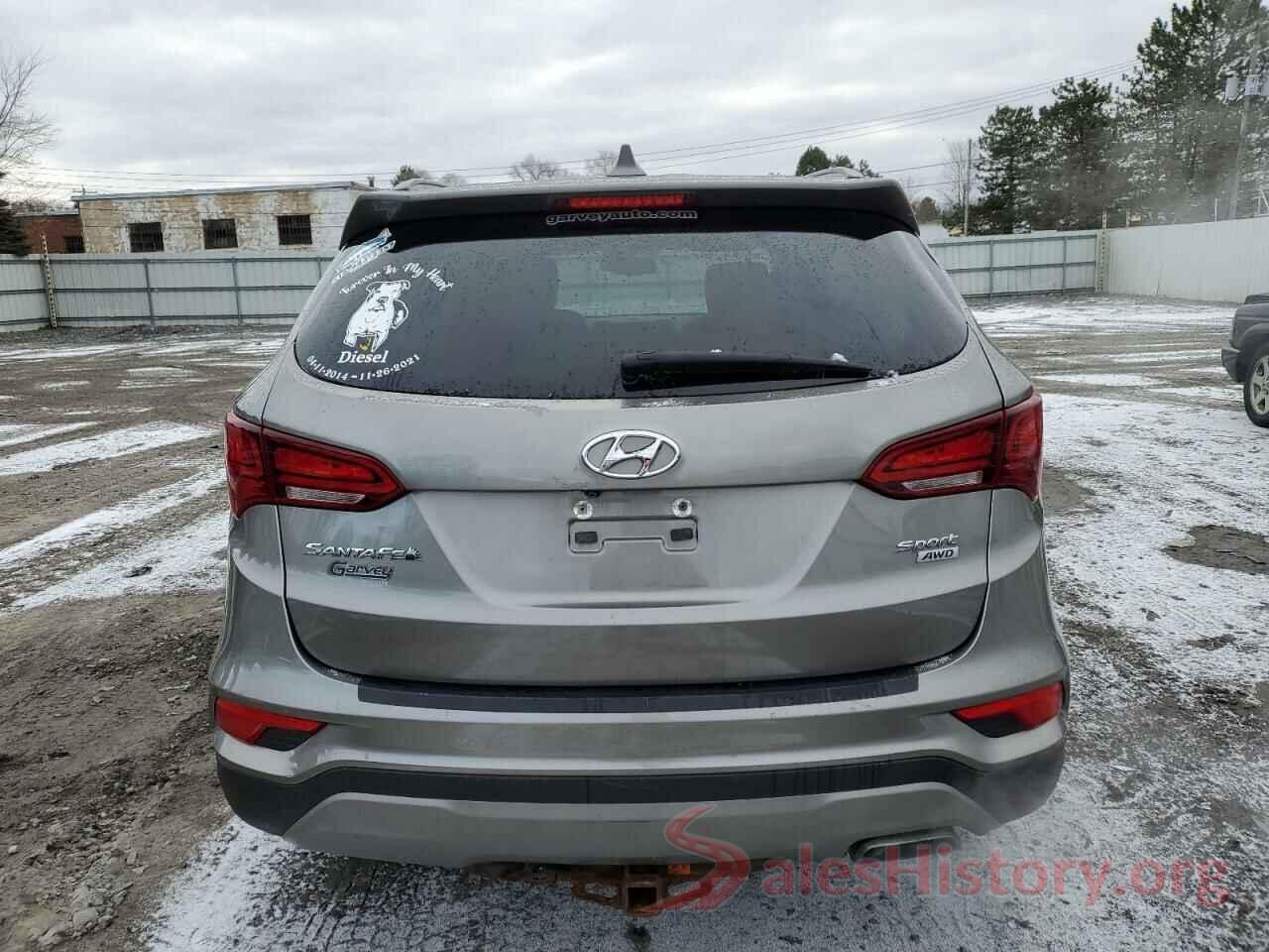 5NMZUDLB6JH058356 2018 HYUNDAI SANTA FE