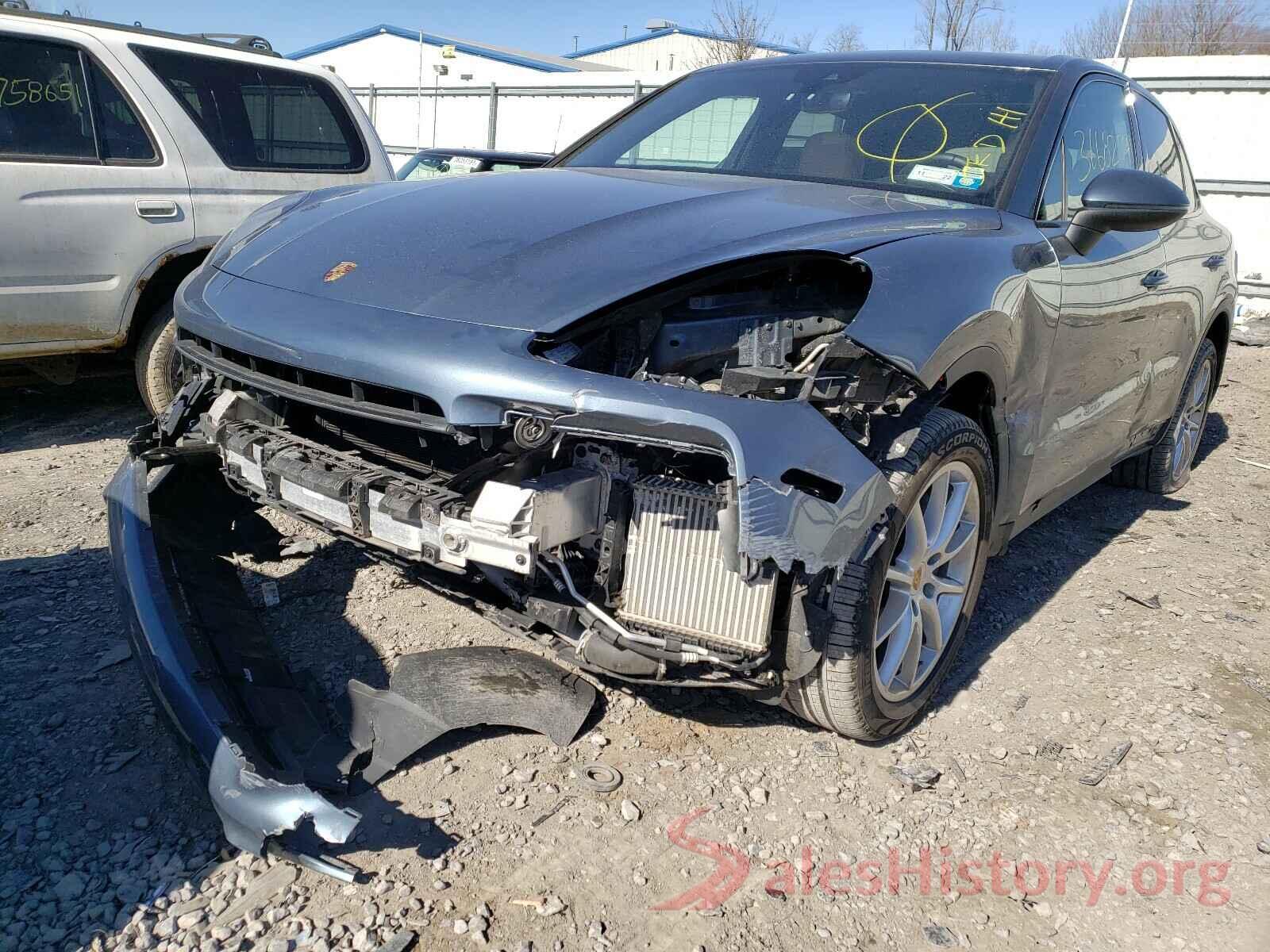 WP1AA2AY7KDA06082 2019 PORSCHE CAYENNE