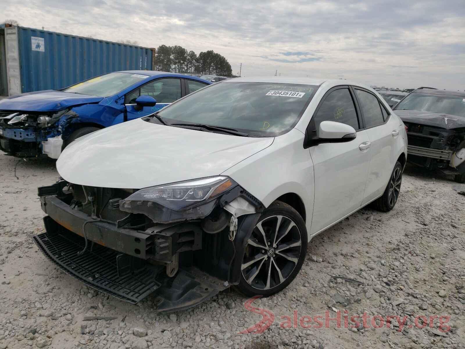 5YFBURHE9JP821509 2018 TOYOTA COROLLA