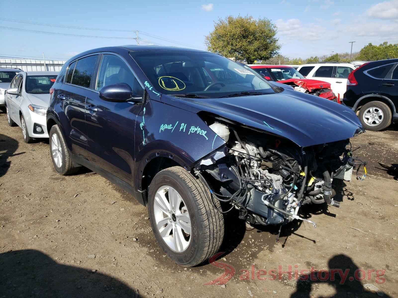 KNDPM3AC3K7597913 2019 KIA SPORTAGE