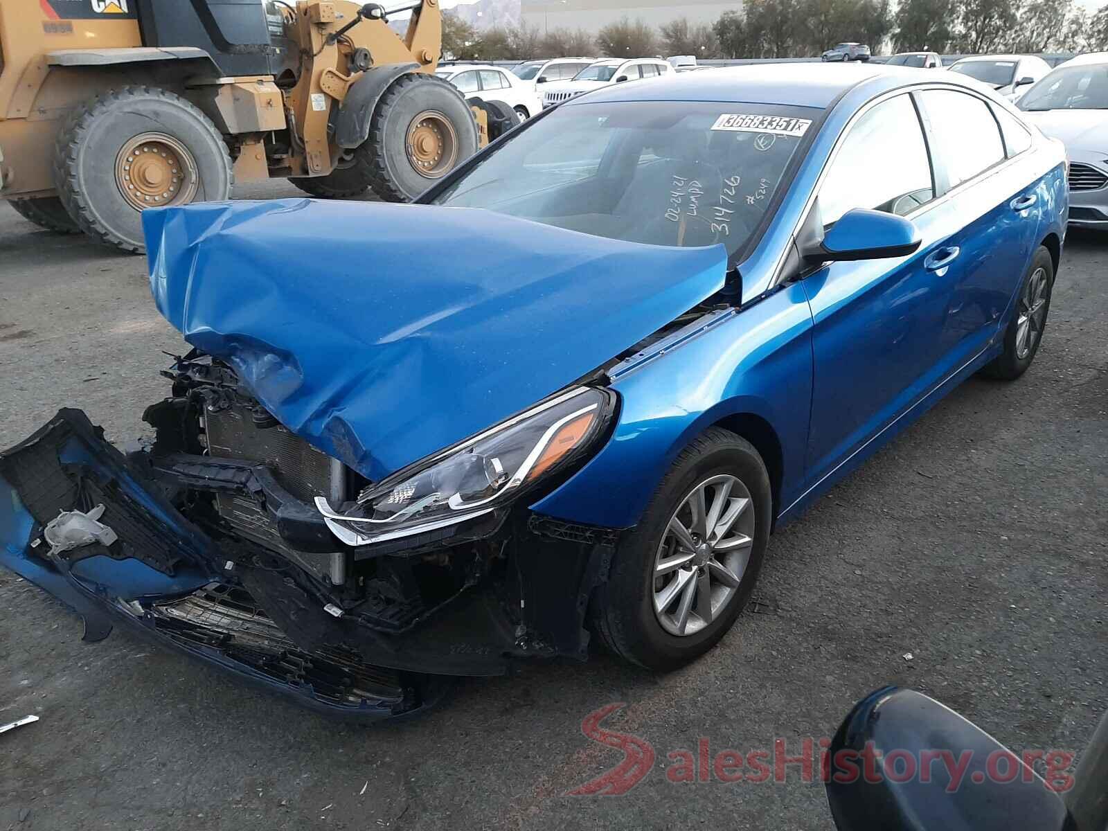 5NPE24AF8KH763240 2019 HYUNDAI SONATA