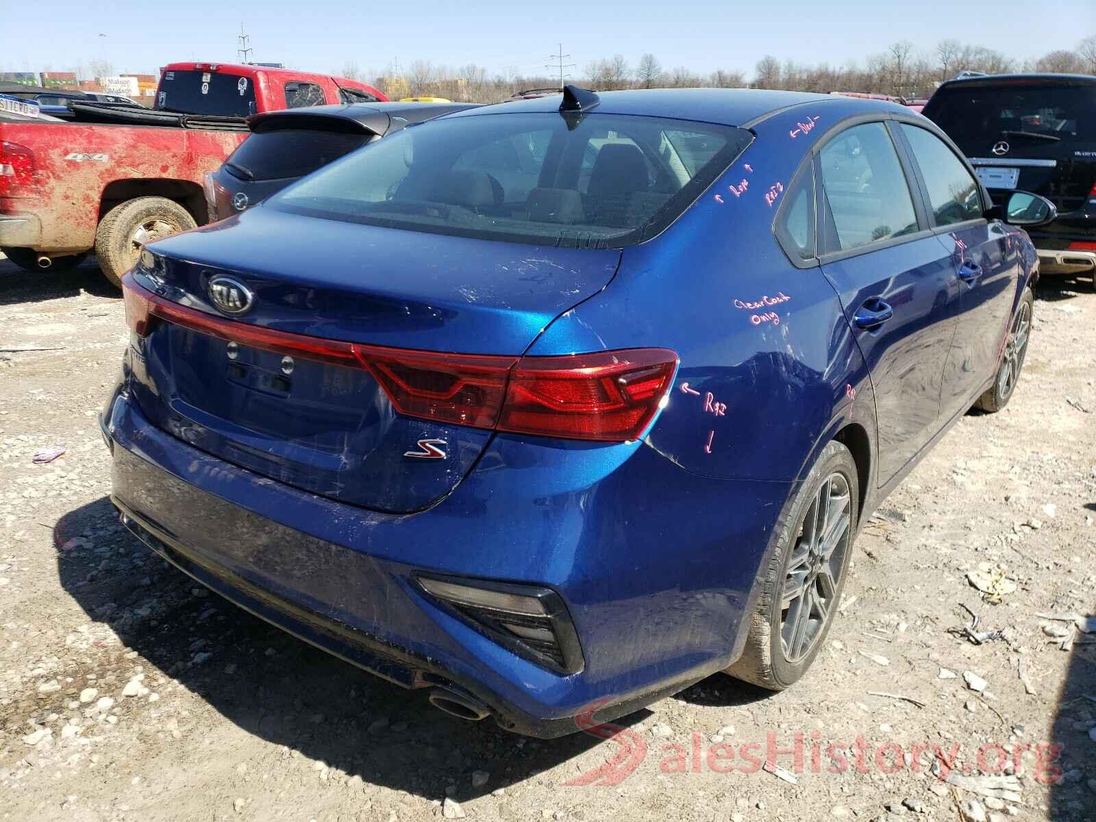 3KPF34AD1KE033416 2019 KIA FORTE