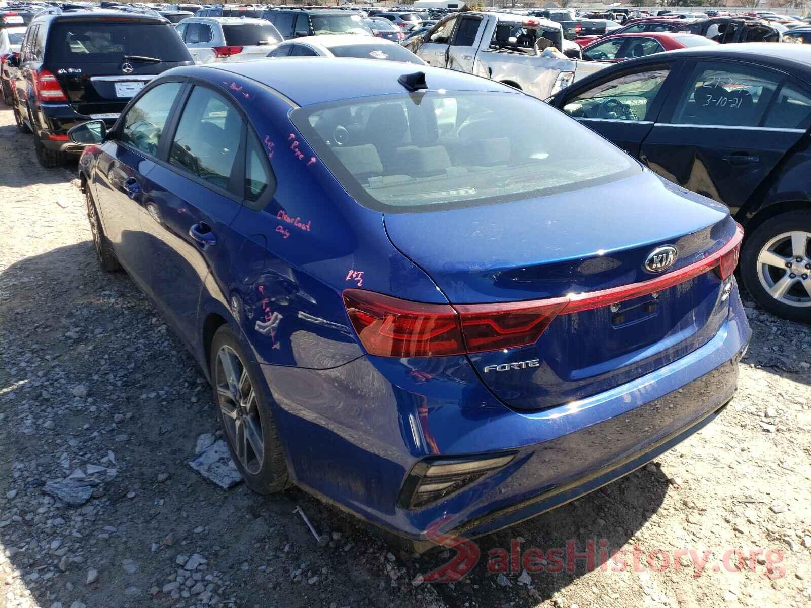 3KPF34AD1KE033416 2019 KIA FORTE