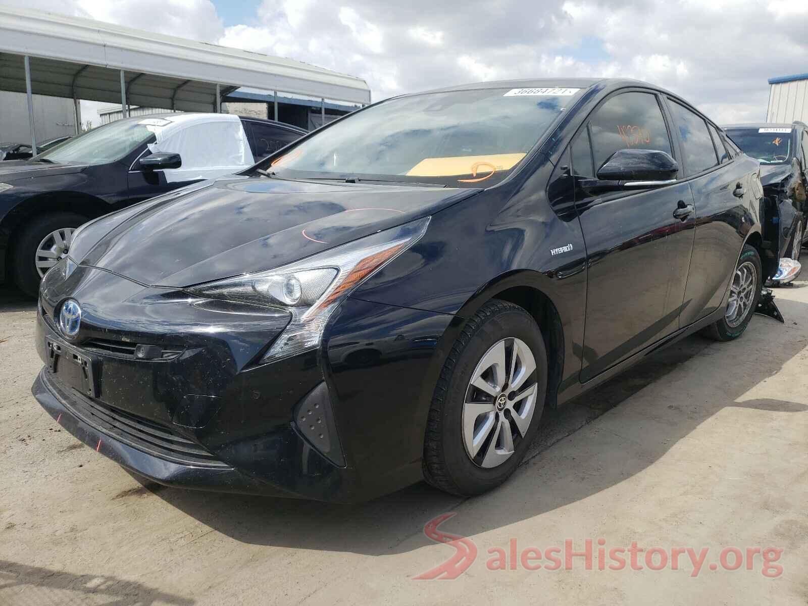 JTDKBRFU7H3051488 2017 TOYOTA PRIUS