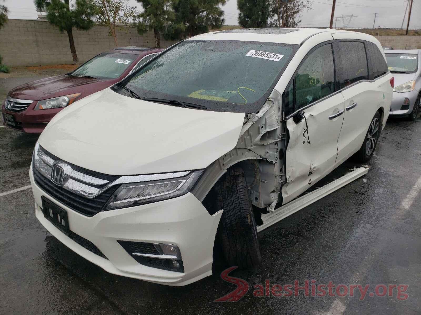 5FNRL6H95KB022780 2019 HONDA ODYSSEY