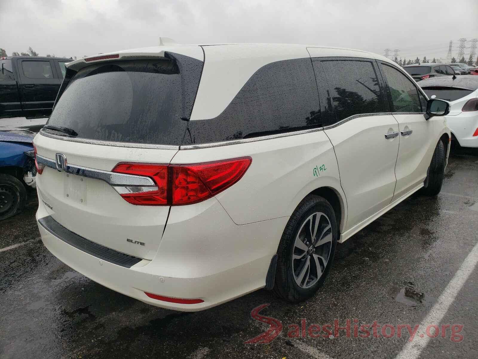 5FNRL6H95KB022780 2019 HONDA ODYSSEY