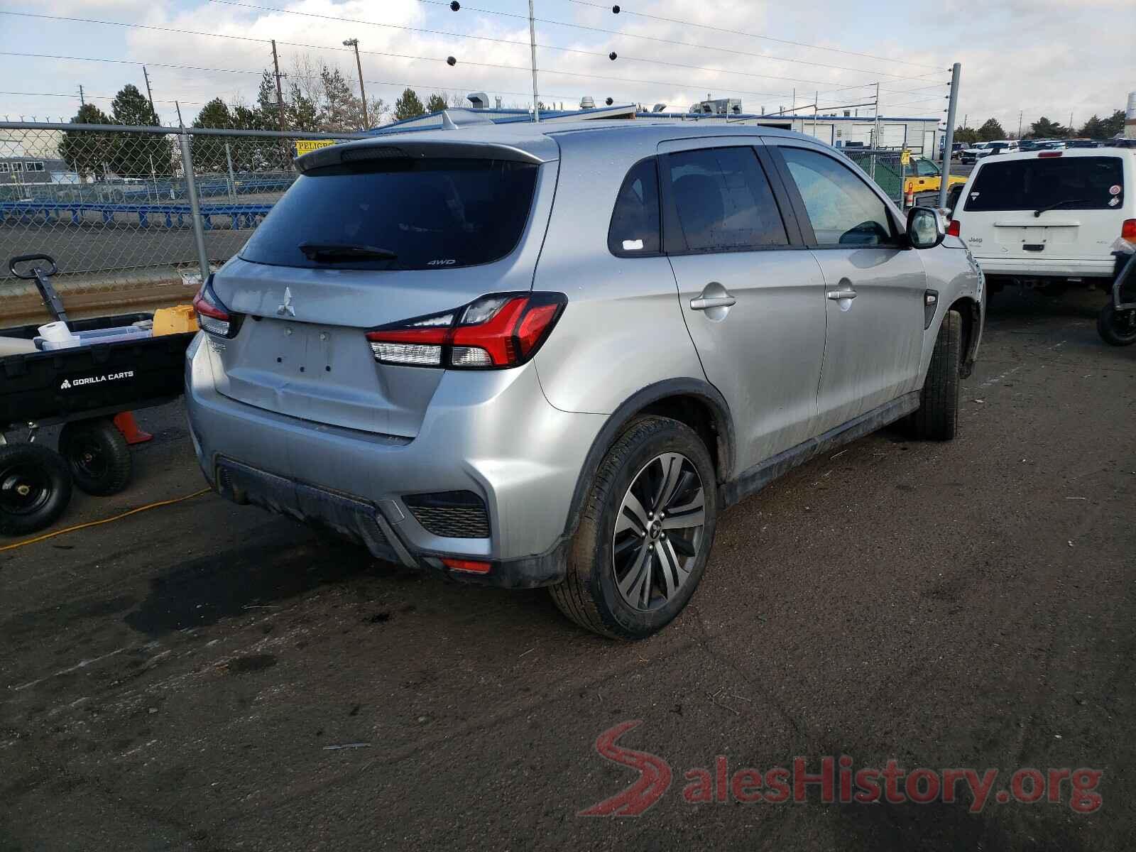 JA4AR3AU4LU025018 2020 MITSUBISHI OUTLANDER