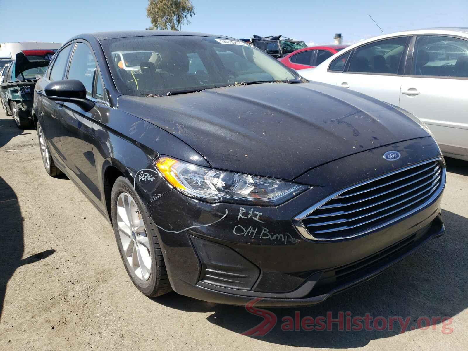 3FA6P0HDXLR132223 2020 FORD FUSION