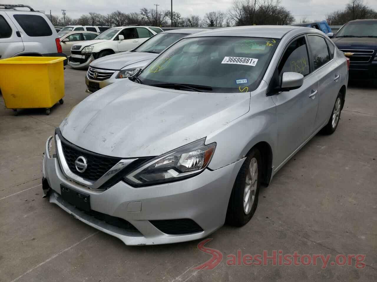 3N1AB7AP4KY260237 2019 NISSAN SENTRA