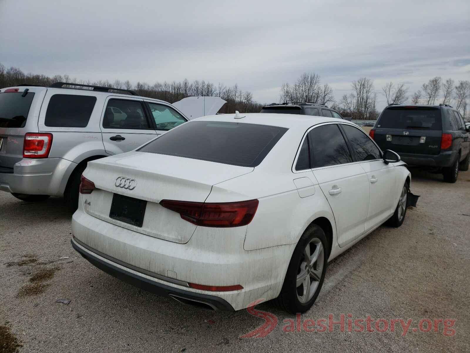 WAUGMAF45KN006141 2019 AUDI A4