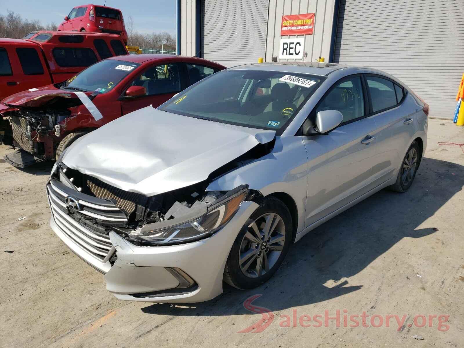 5NPD84LF0JH387249 2018 HYUNDAI ELANTRA