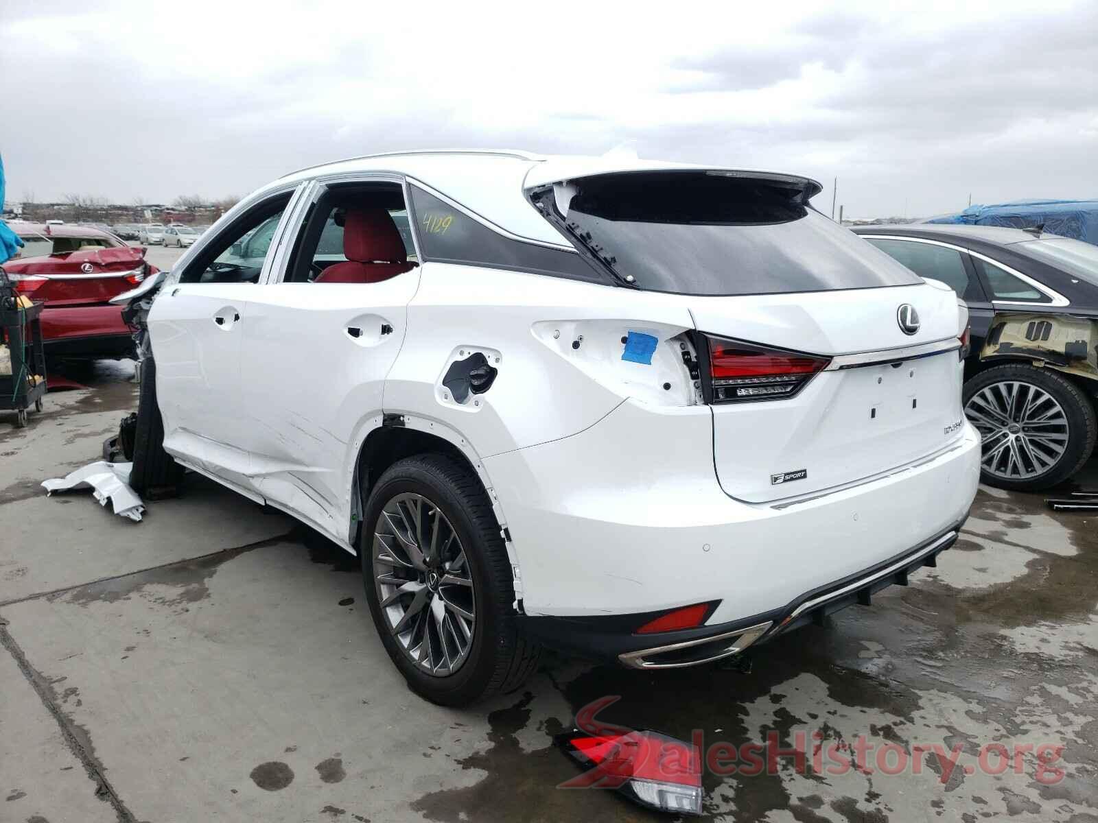 2T2YZMDAXLC257336 2020 LEXUS RX350