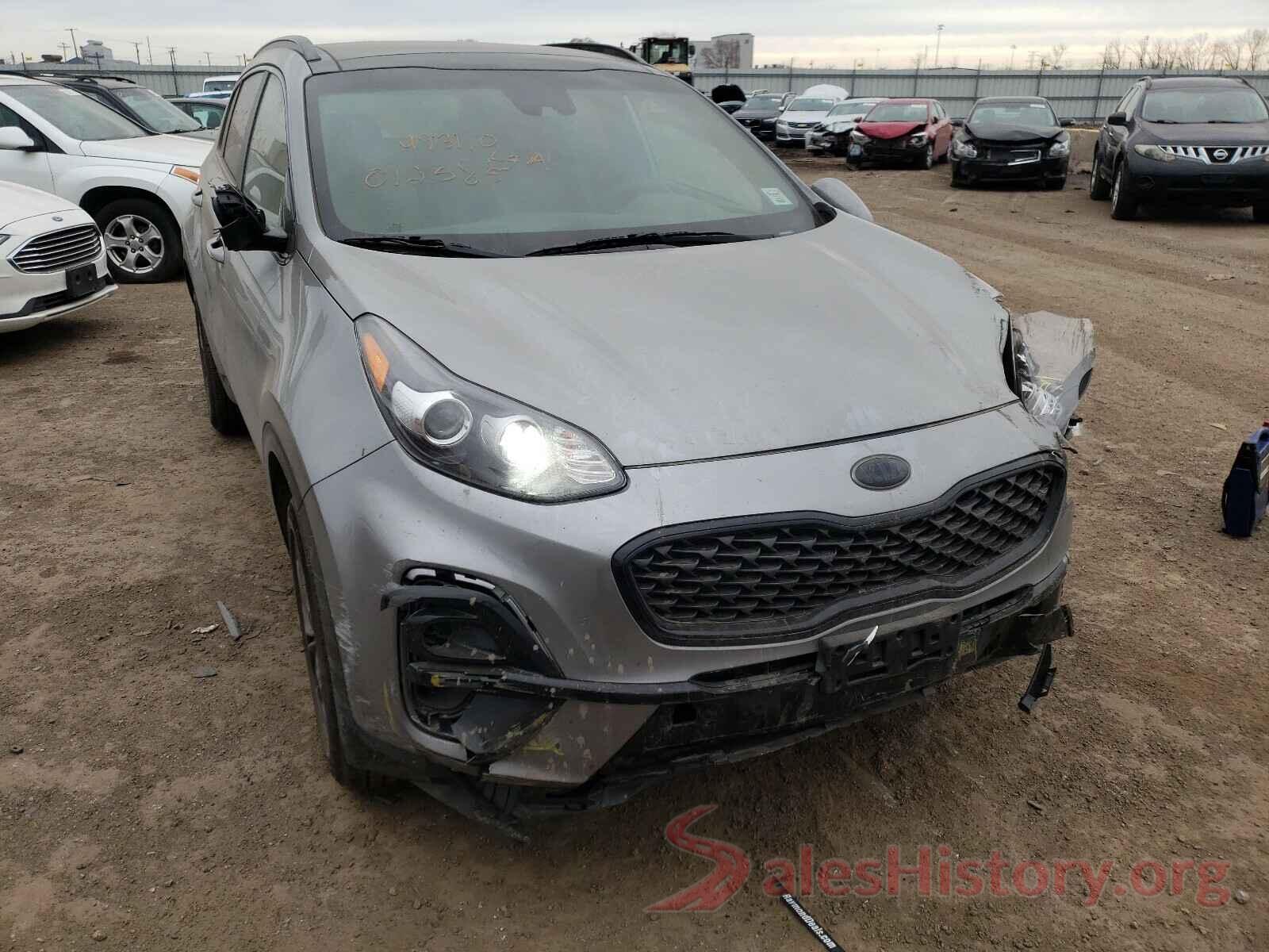 KNDP6CAC3M7857921 2021 KIA SPORTAGE