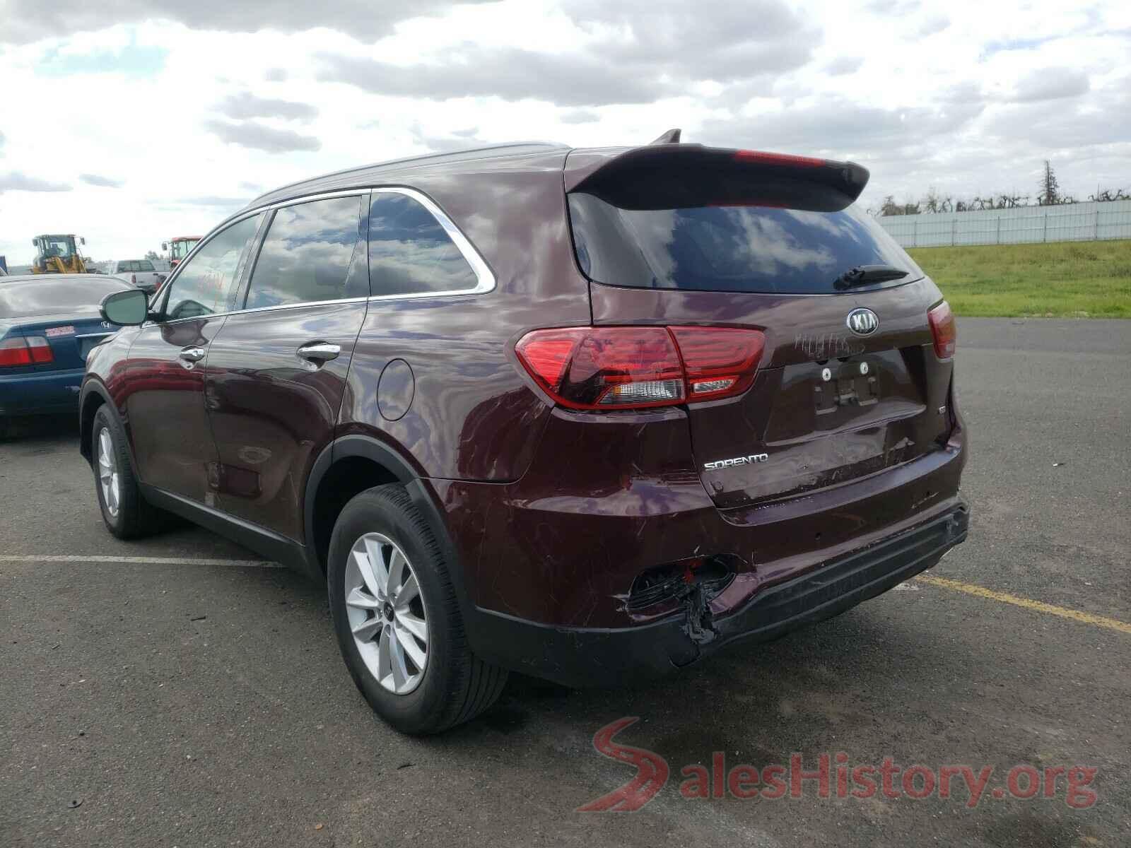 5XYPG4A31KG438016 2019 KIA SORENTO