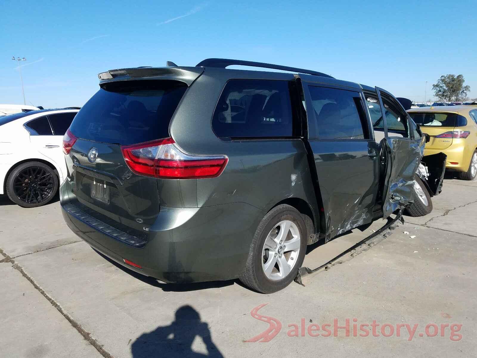 5TDKZ3DC2LS029019 2020 TOYOTA SIENNA