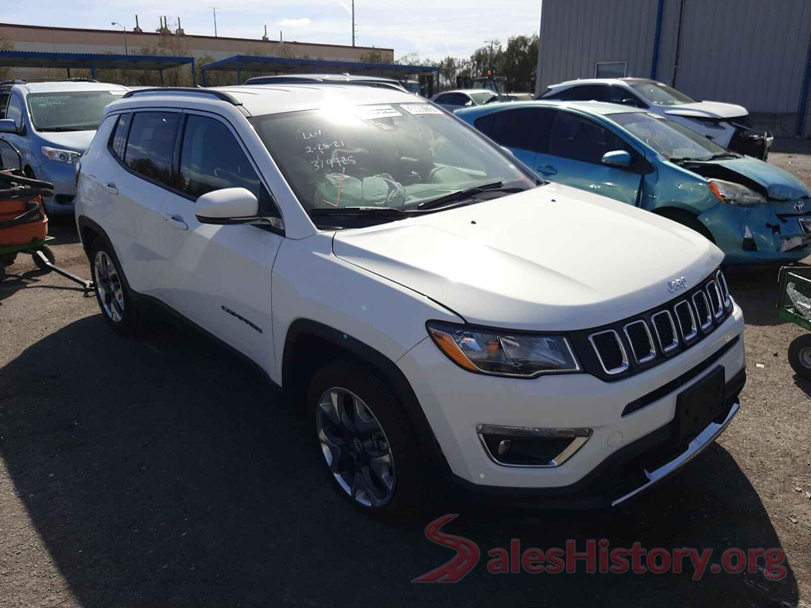 3C4NJCCB6MT567212 2021 JEEP COMPASS