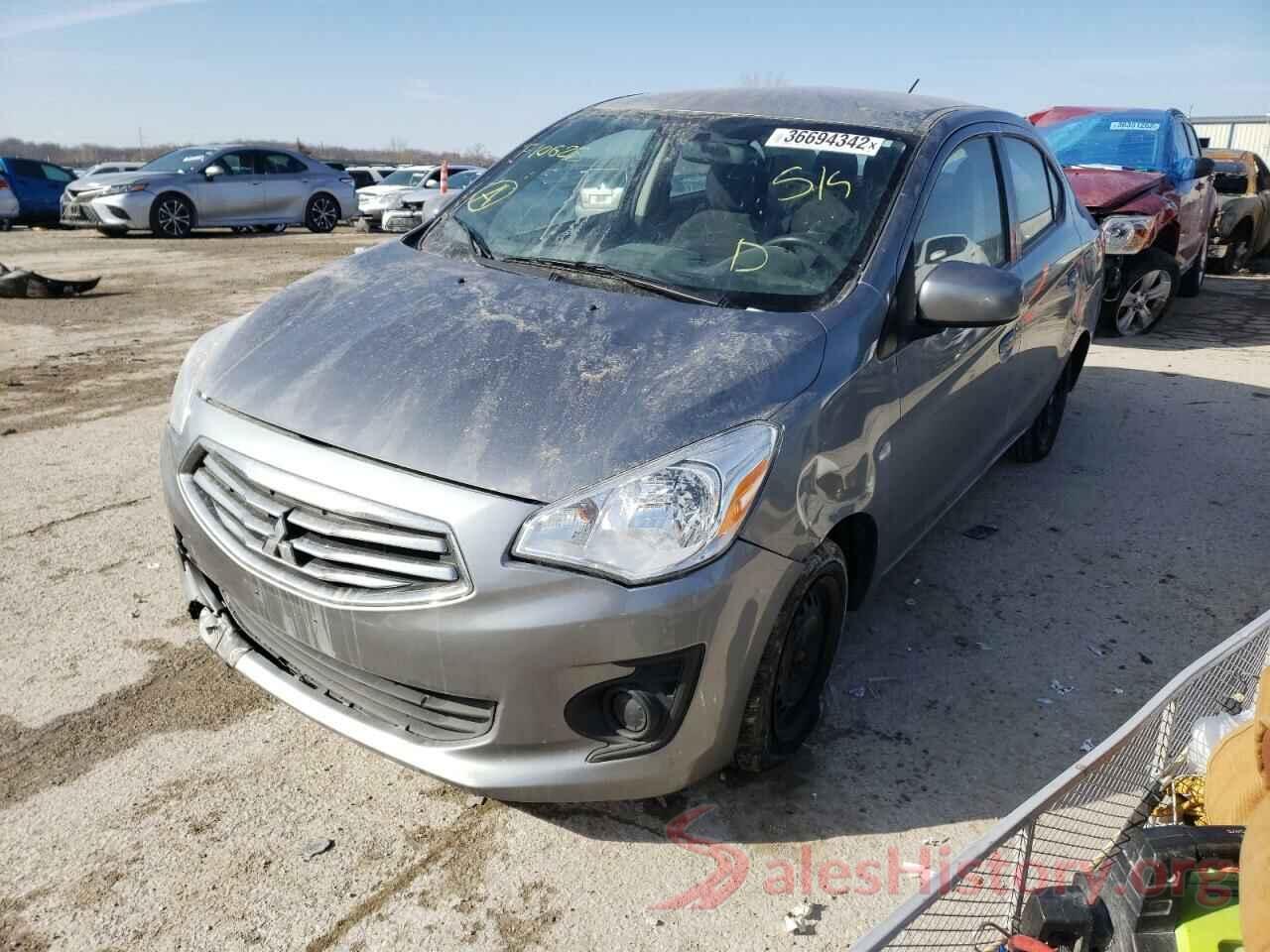 ML32F3FJ6JHF10628 2018 MITSUBISHI MIRAGE