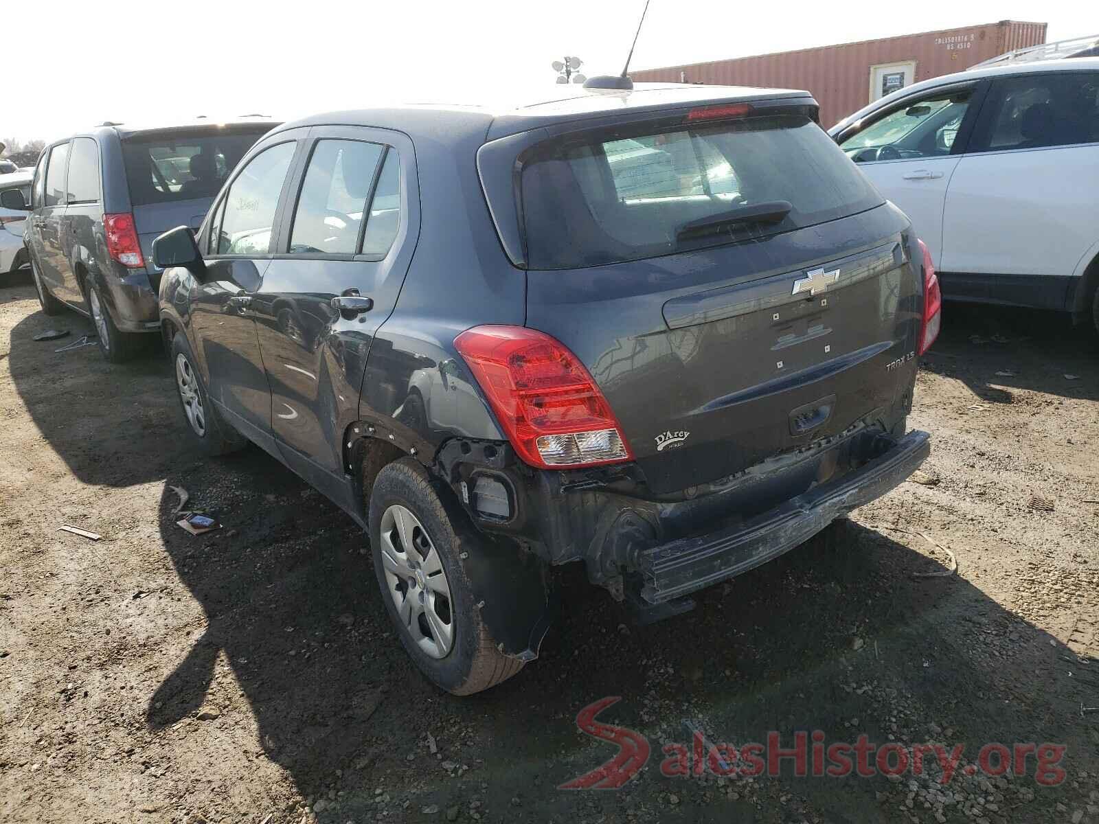 3GNCJKSB3GL278996 2016 CHEVROLET TRAX