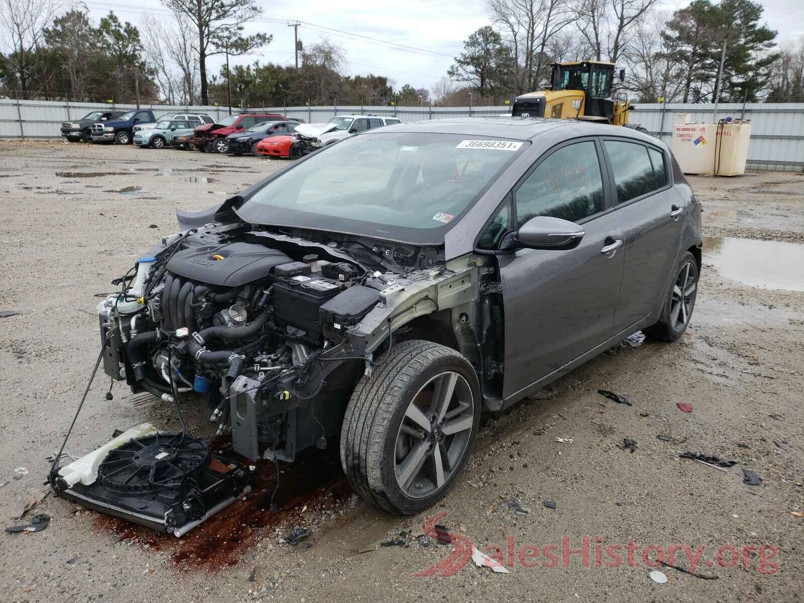 KNAFX5A86H5715206 2017 KIA FORTE