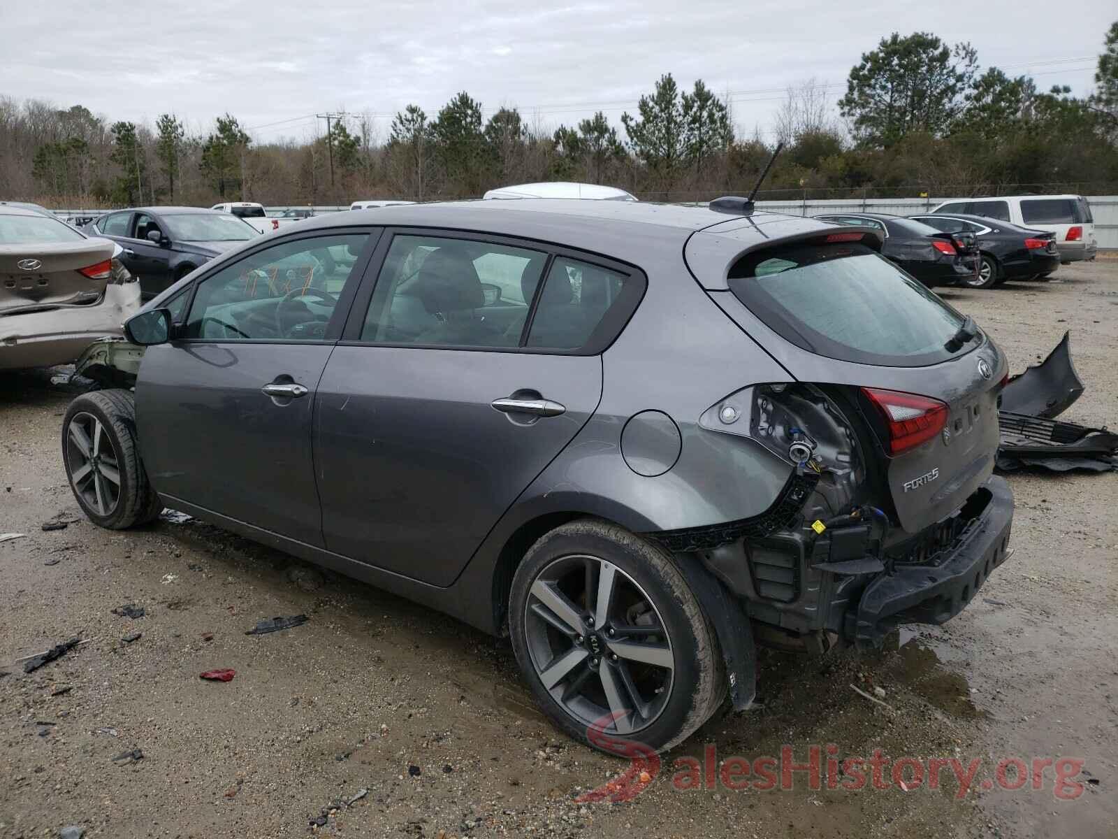 KNAFX5A86H5715206 2017 KIA FORTE