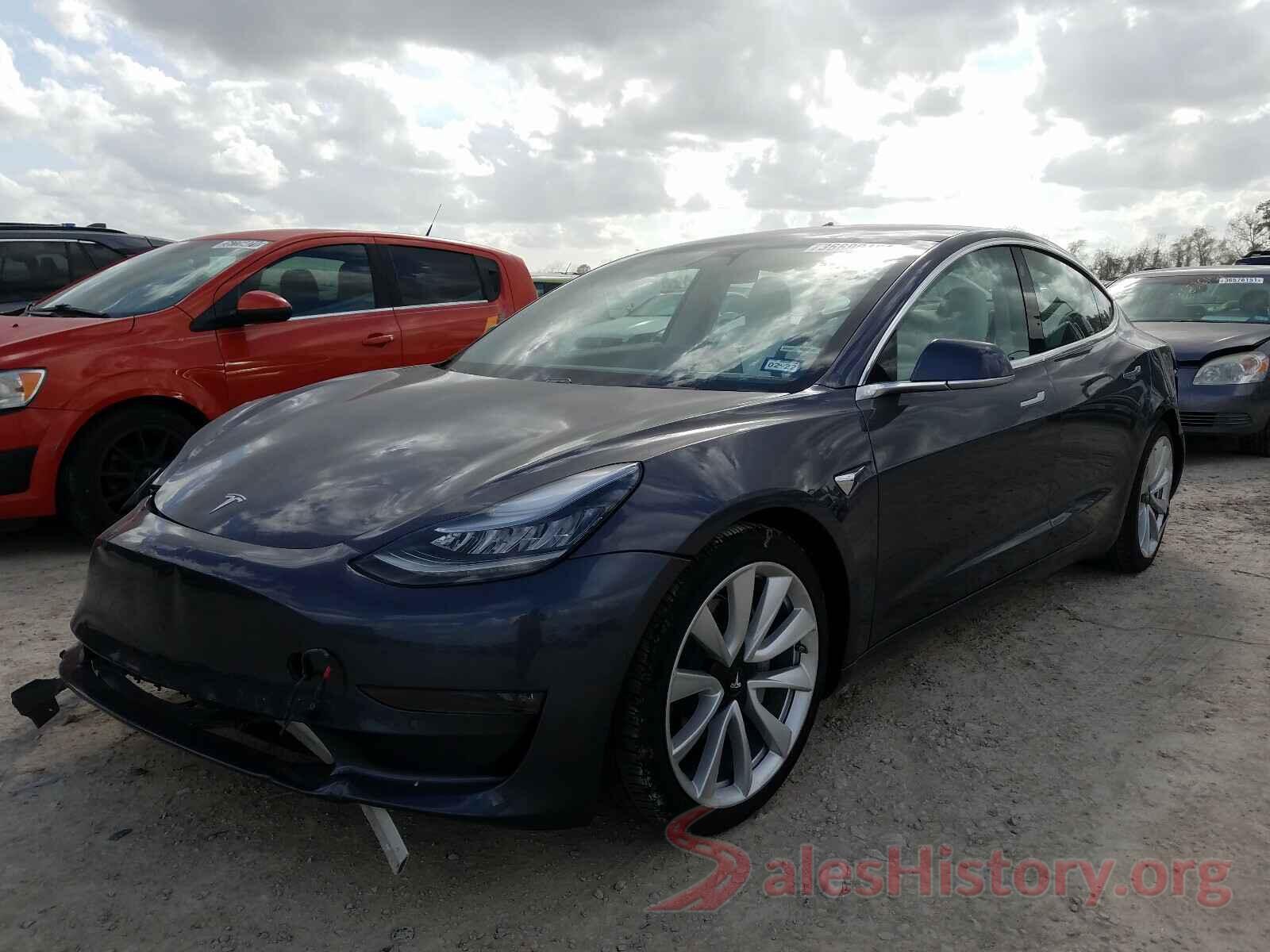 5YJ3E1EB5JF188662 2018 TESLA MODEL 3