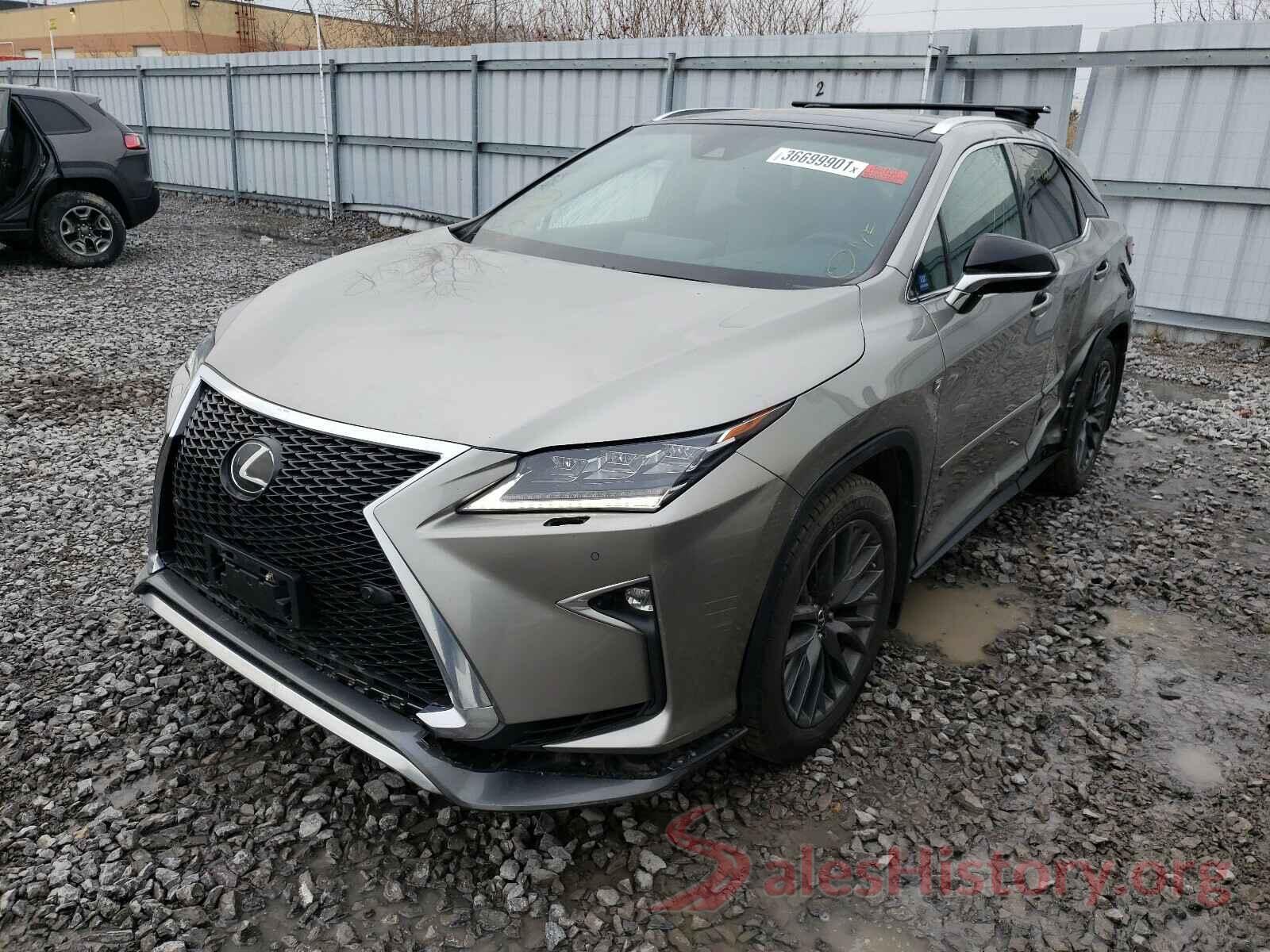 2T2BZMCA0HC102843 2017 LEXUS RX350