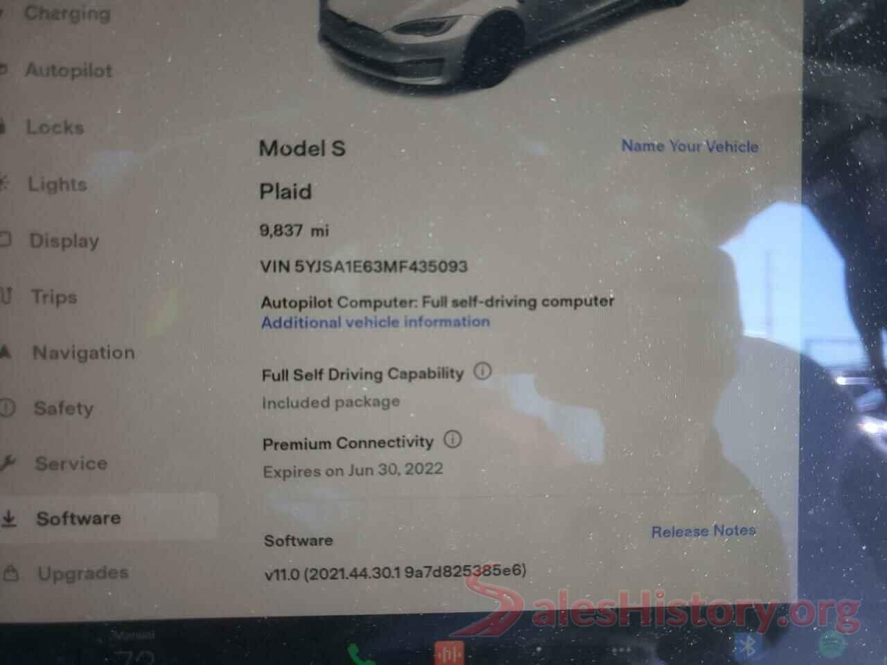 5YJSA1E63MF435093 2021 TESLA MODEL S