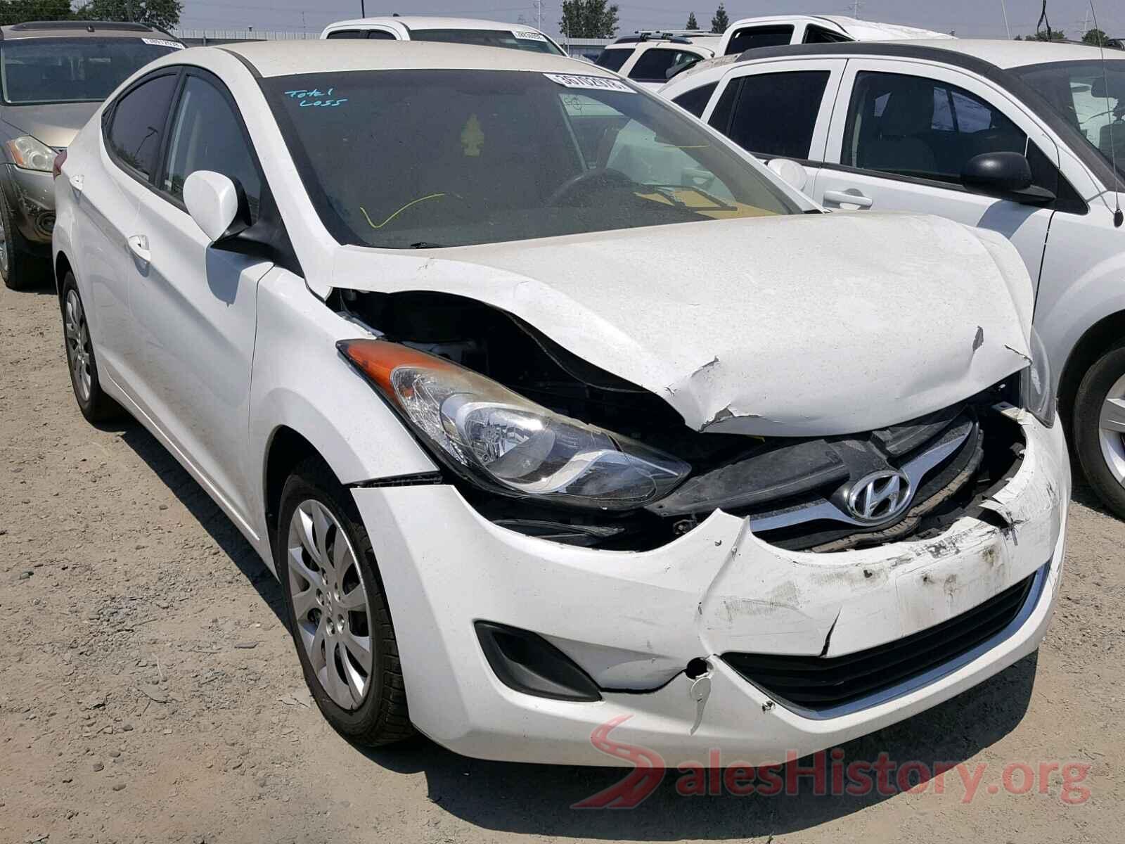 5NPDH4AE5BH033464 2011 HYUNDAI ELANTRA