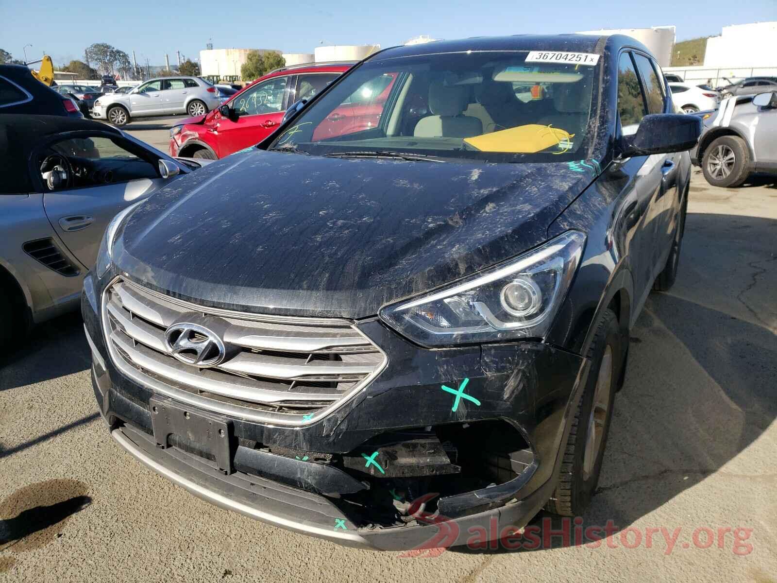 5NMZT3LB3HH026844 2017 HYUNDAI SANTA FE