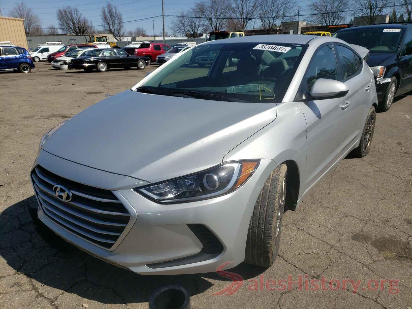 5NPD84LF0JH253454 2018 HYUNDAI ELANTRA