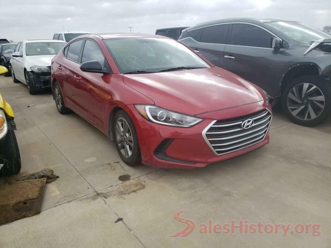 5NPD84LF4JH256969 2018 HYUNDAI ELANTRA