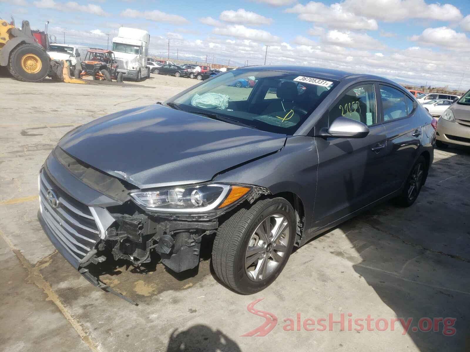 KMHD84LF0JU557126 2018 HYUNDAI ELANTRA