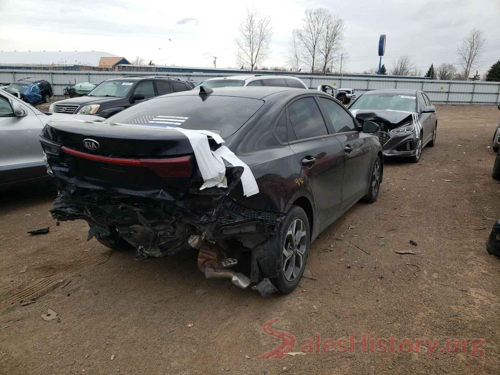 3KPF24AD2KE102617 2019 KIA FORTE