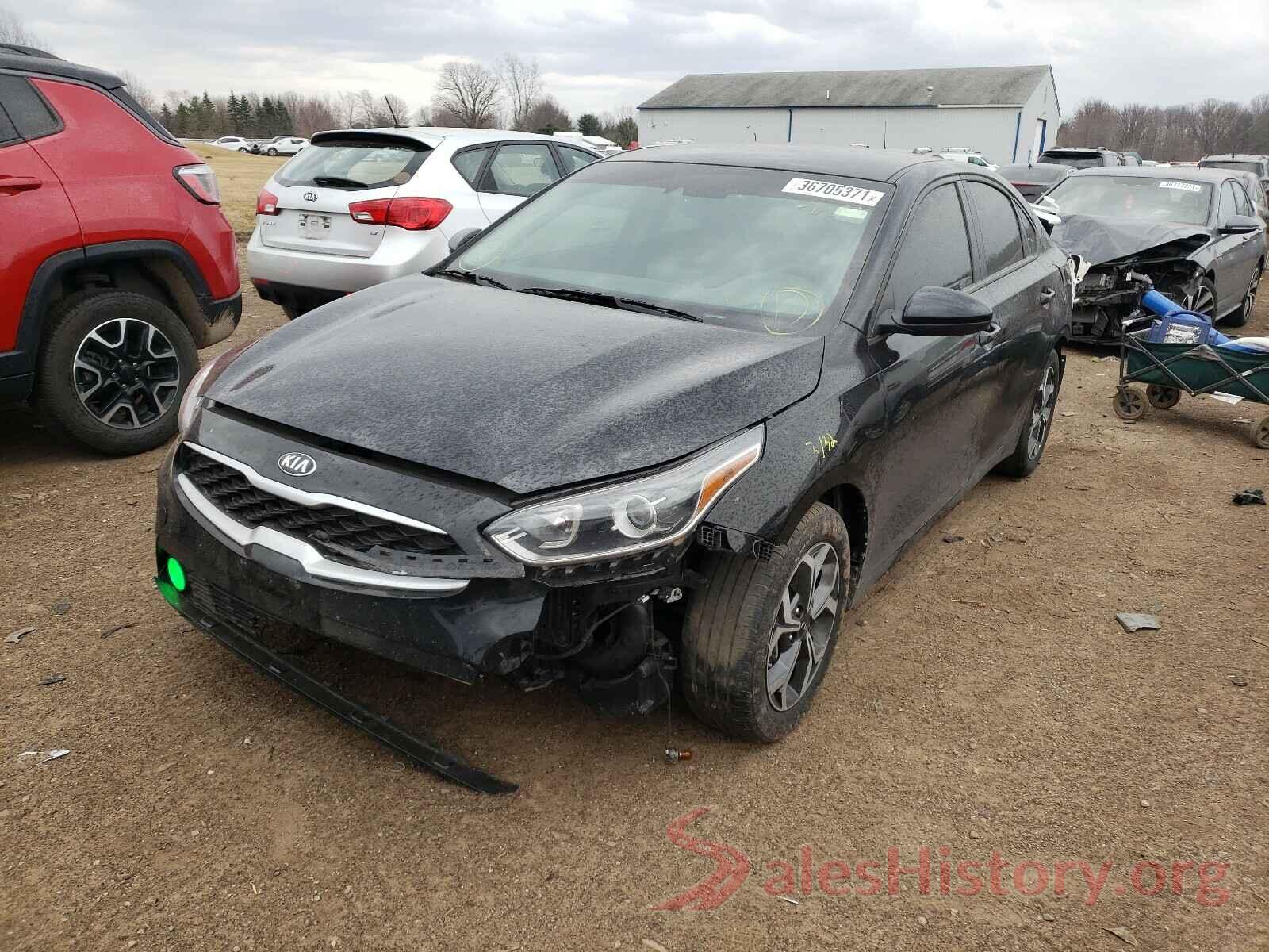 3KPF24AD2KE102617 2019 KIA FORTE