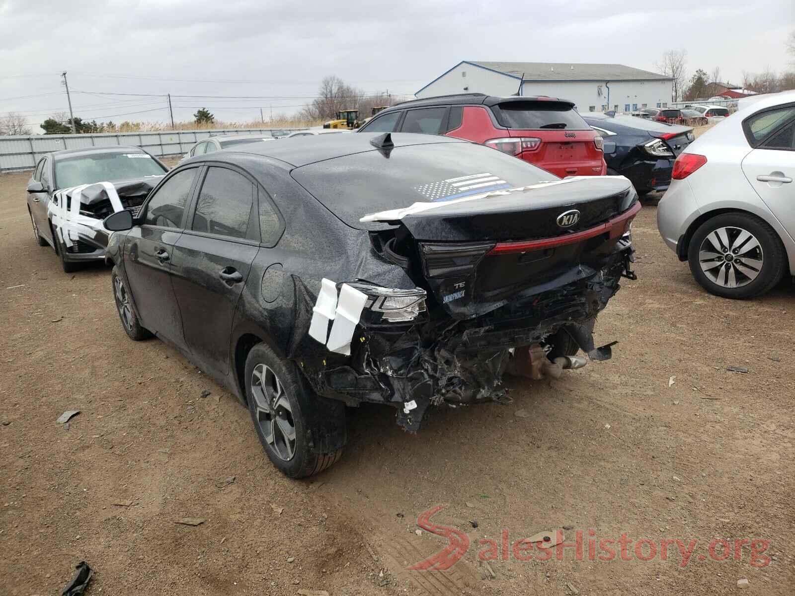 3KPF24AD2KE102617 2019 KIA FORTE