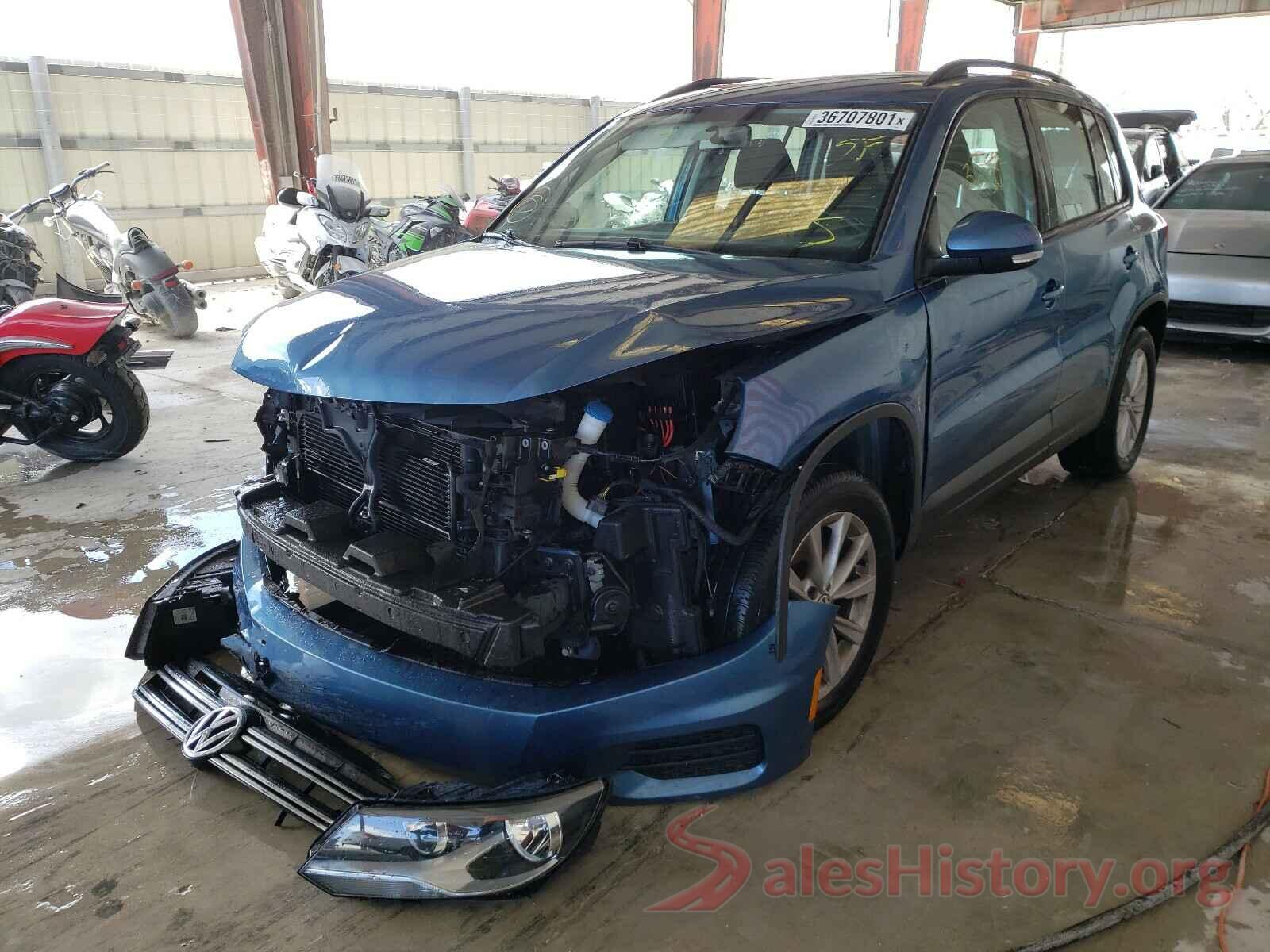 WVGAV7AXXHK046408 2017 VOLKSWAGEN TIGUAN