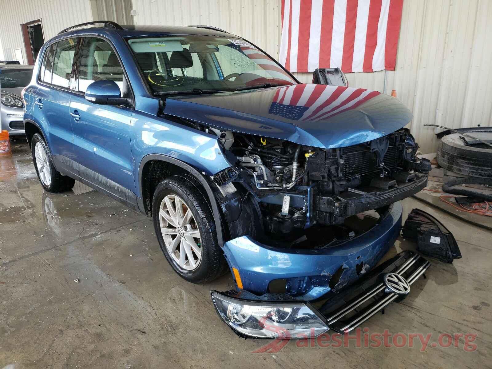 WVGAV7AXXHK046408 2017 VOLKSWAGEN TIGUAN