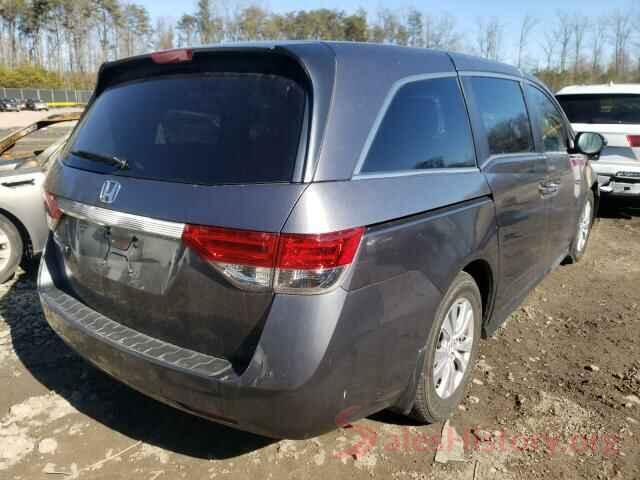 5FNRL5H4XGB125151 2016 HONDA ODYSSEY