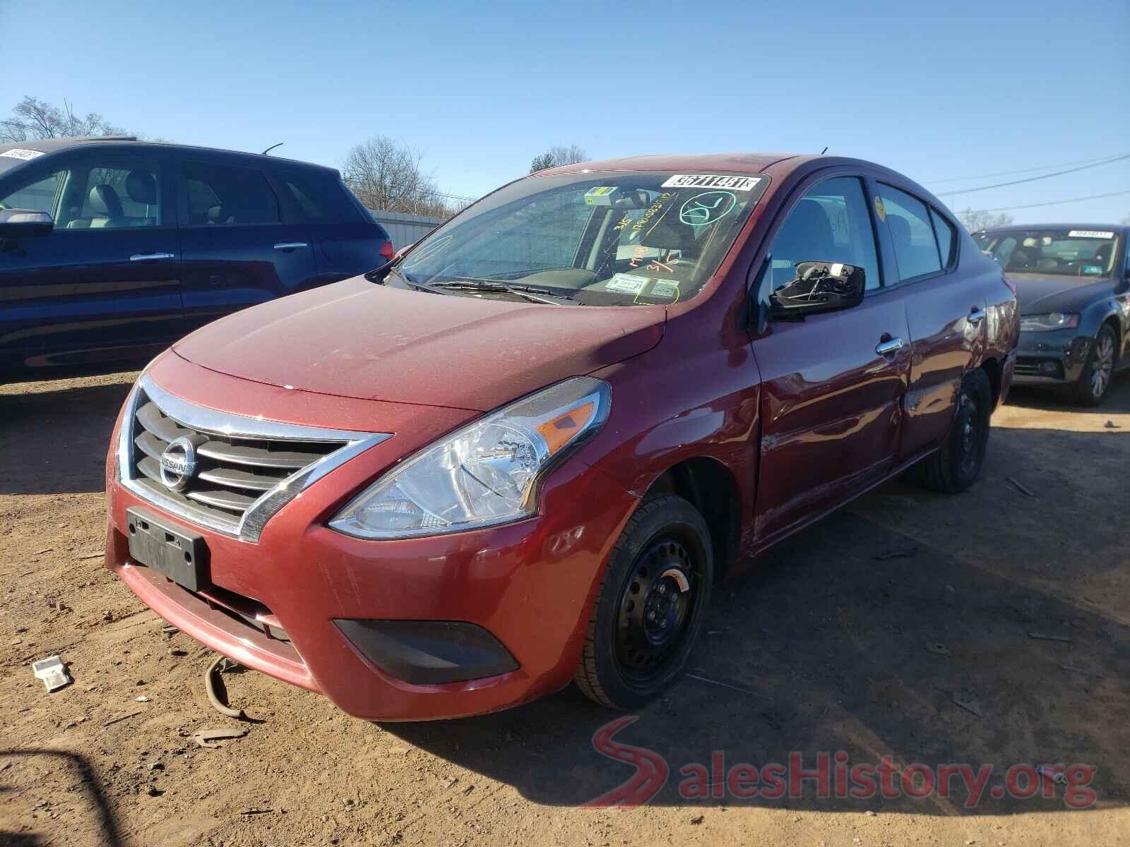 3N1CN7AP8KL864595 2019 NISSAN VERSA