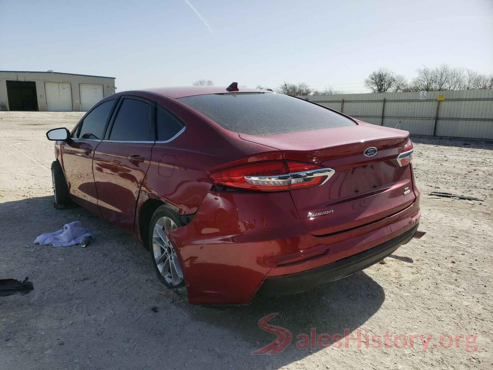 3FA6P0HD9KR231646 2019 FORD FUSION