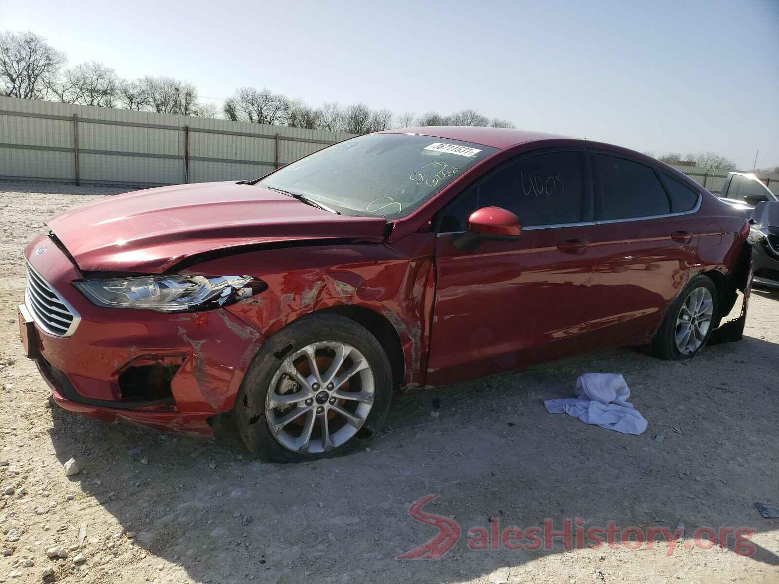 3FA6P0HD9KR231646 2019 FORD FUSION