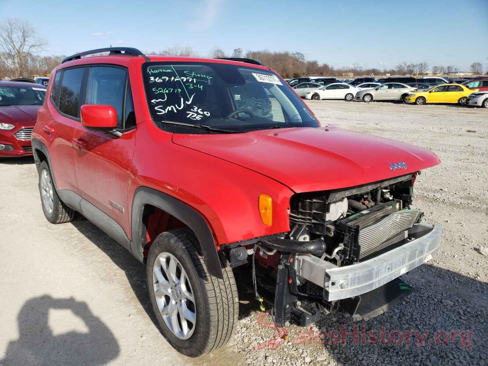 ZACCJBBB5JPH33774 2018 JEEP RENEGADE