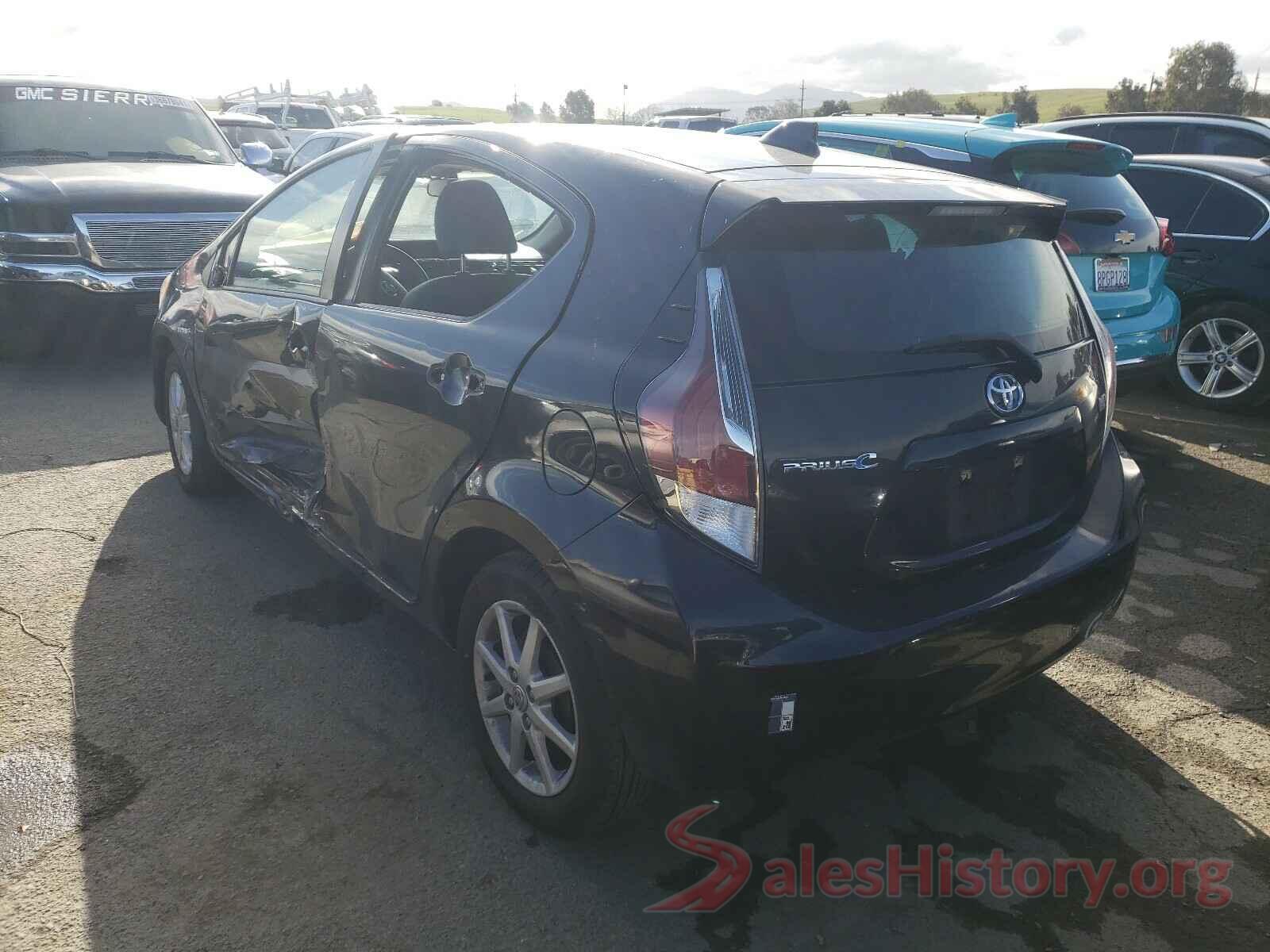 JTDKDTB33G1133832 2016 TOYOTA PRIUS