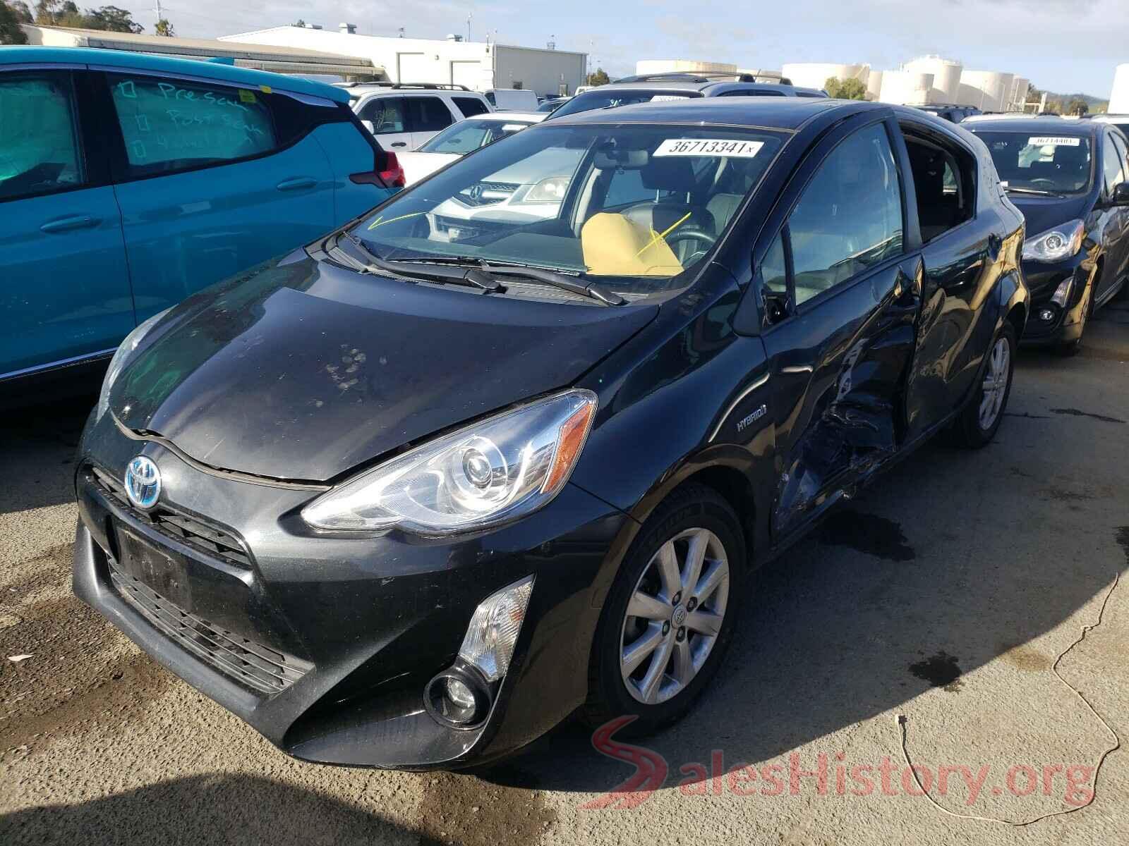 JTDKDTB33G1133832 2016 TOYOTA PRIUS